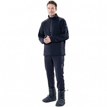 Толстовка с горловиной на молнии BAFFIN Men's Half-Zip Black XXL