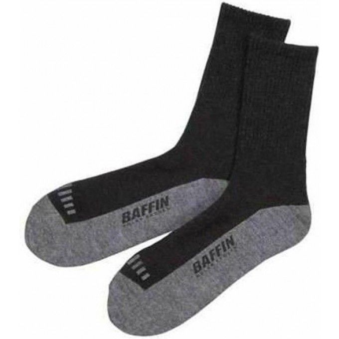 Носки обычной высоты BAFFIN Crew Sock Black S SOCK-U001-BK1-S